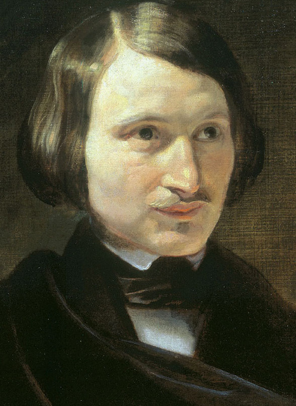 Н.В.Гоголя. Портрет работы Мюллера, 1840-е гг, Рим